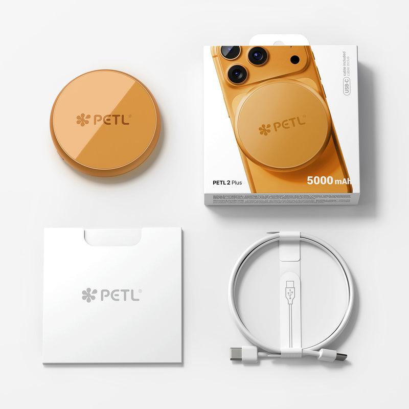 PETL 2 Plus MagSafe® Compatible Battery Pack – Cosmic Orange - goPETL