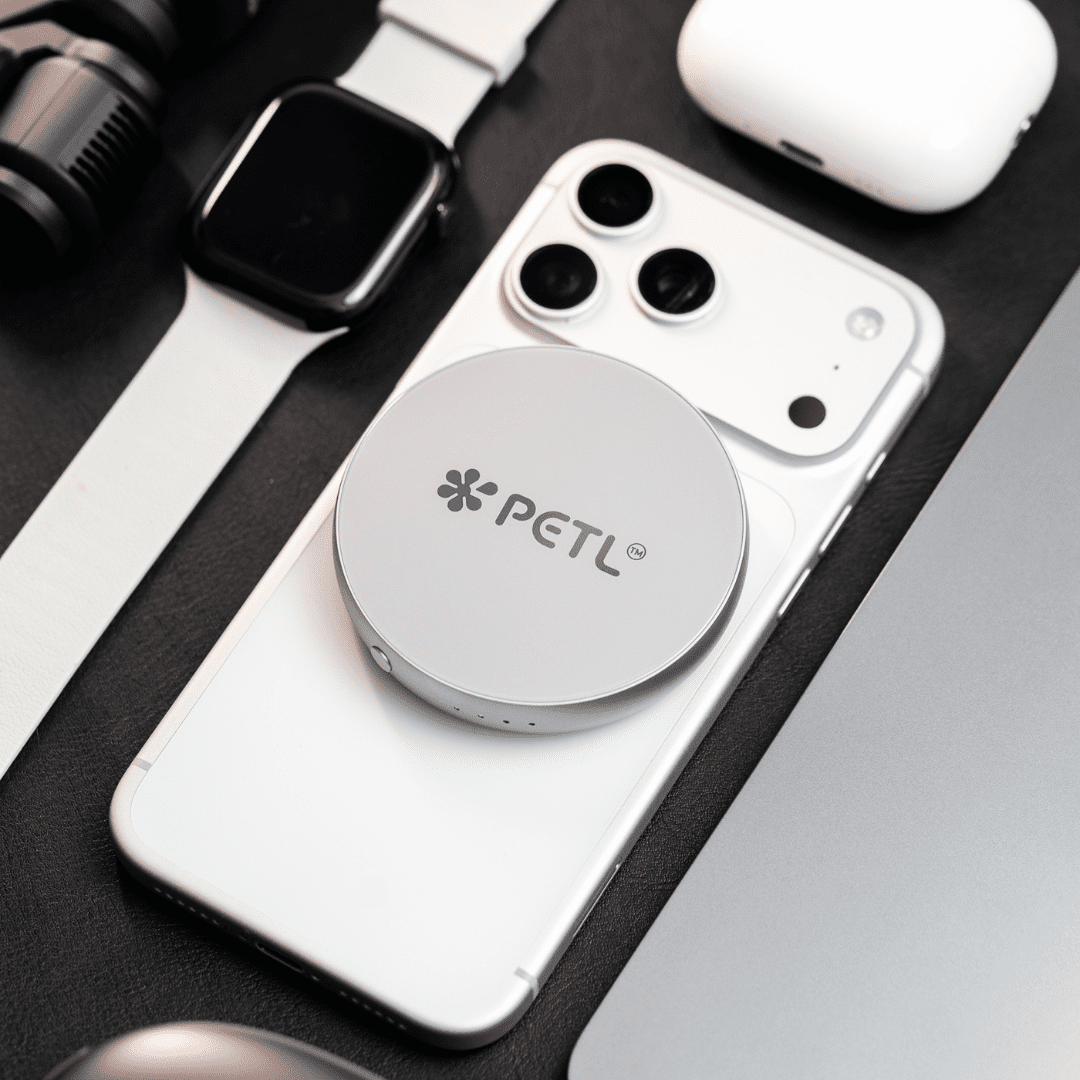 PETL MagSafe® Compatible Battery Pack – Natural - goPETL