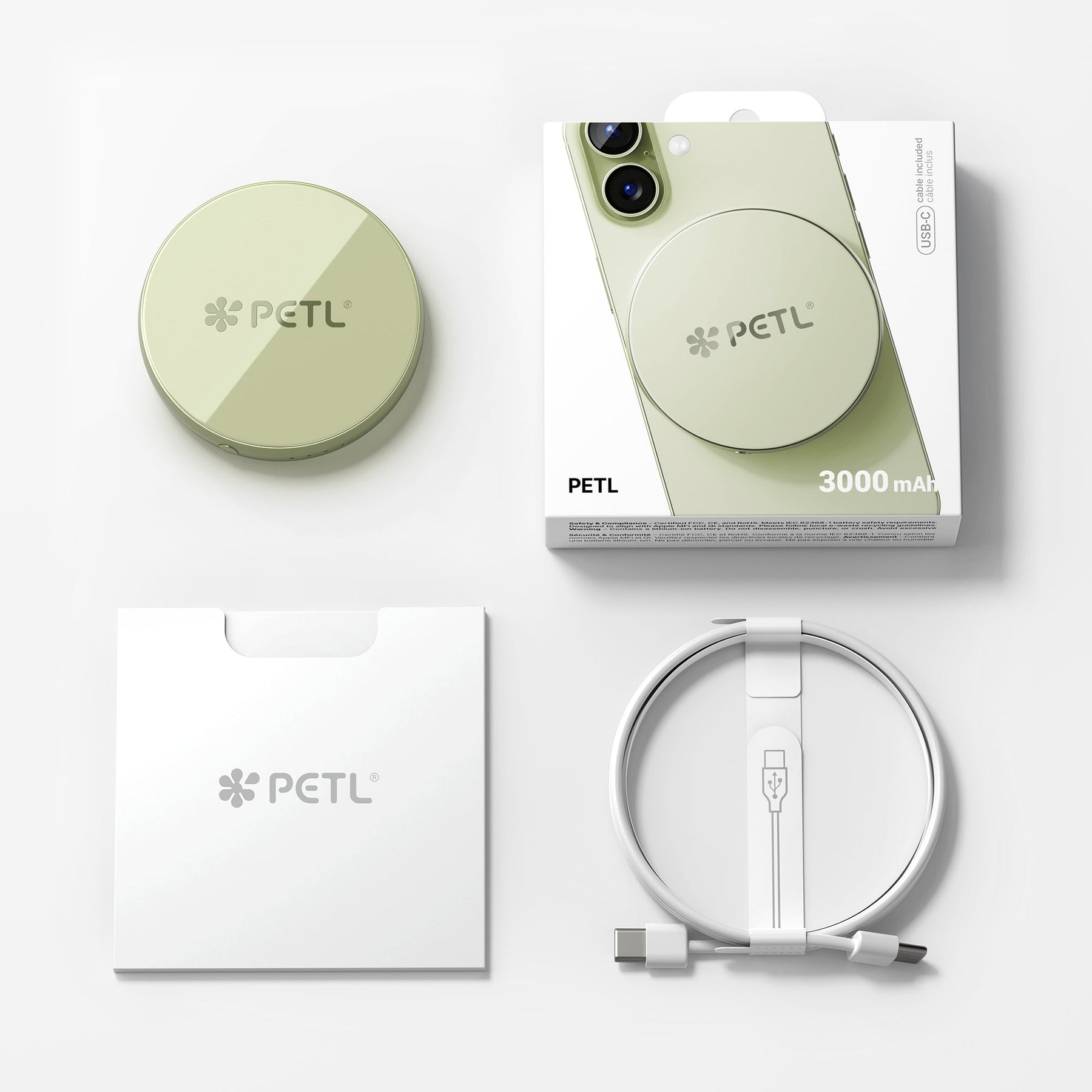 PETL MagSafe® Compatible Battery Pack – SAGE - goPETL