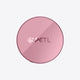 PETL MagSafe battery pack in pink with logo displayed on the circular device.