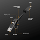 PETL 2 - in - 1 Keychain Cable. USB - C to USB - C & USB - A - goPETL
