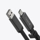 PETL 2 - in - 1 Keychain Cable. USB - C to USB - C & USB - A - goPETL