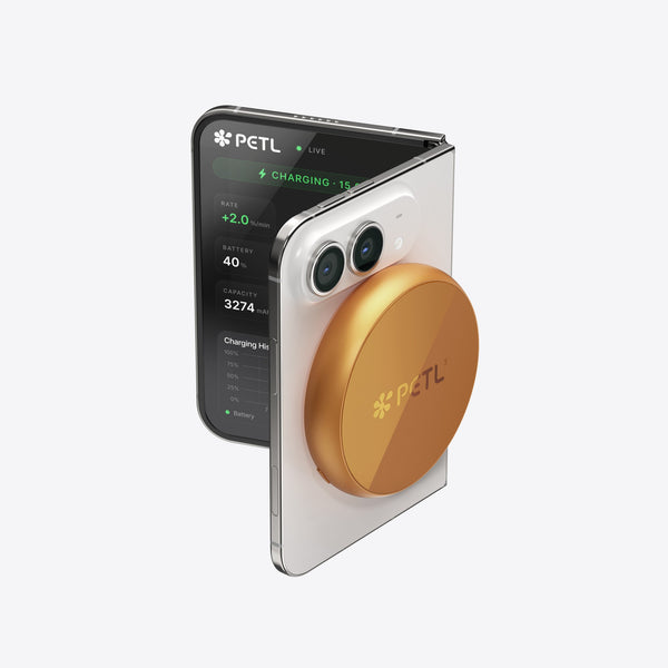 PETL 2 Plus MagSafe® Compatible Battery Pack – Cosmic Orange - goPETL