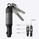 PETL 4-in-1 Keychain Cable. USB-C to USB-C, USB-C, USB-A to Lighting - goPETL