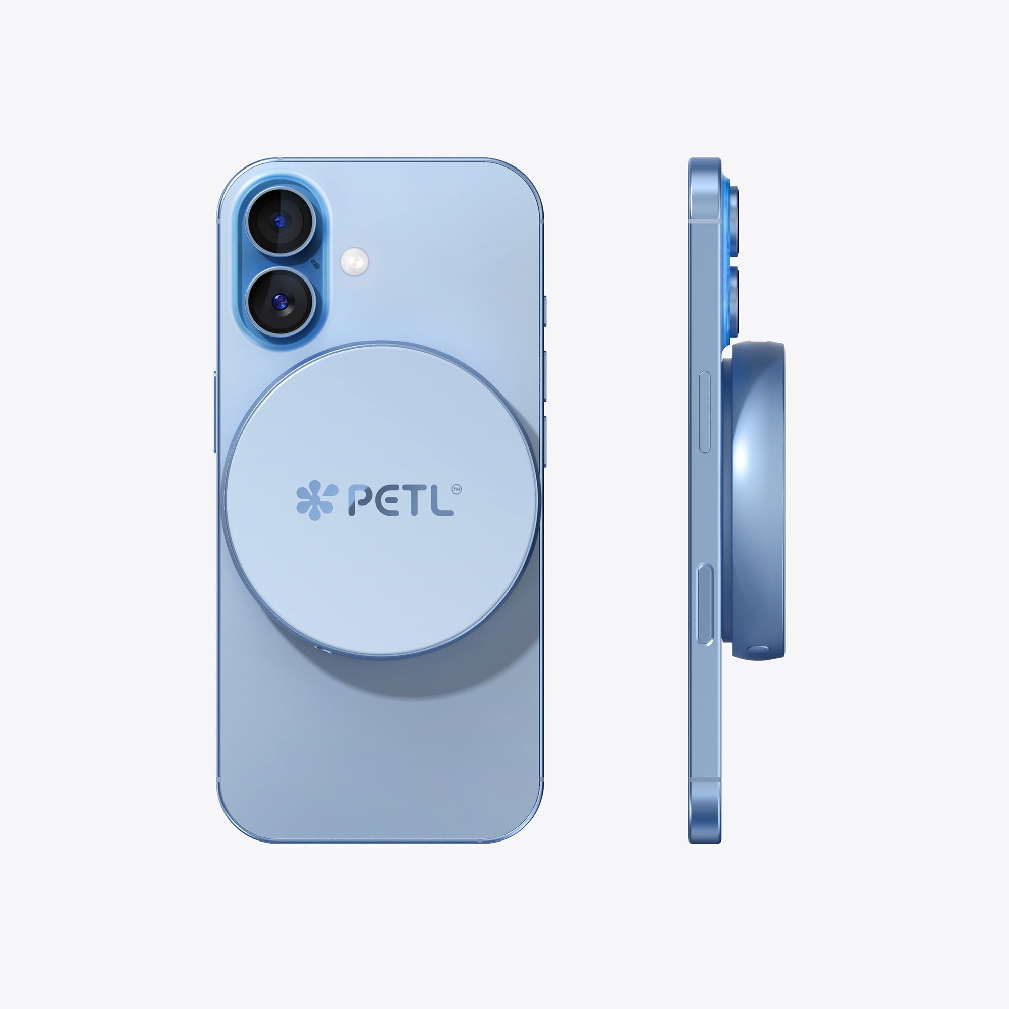 PETL MagSafe® Compatible Battery Pack – Sky - goPETL