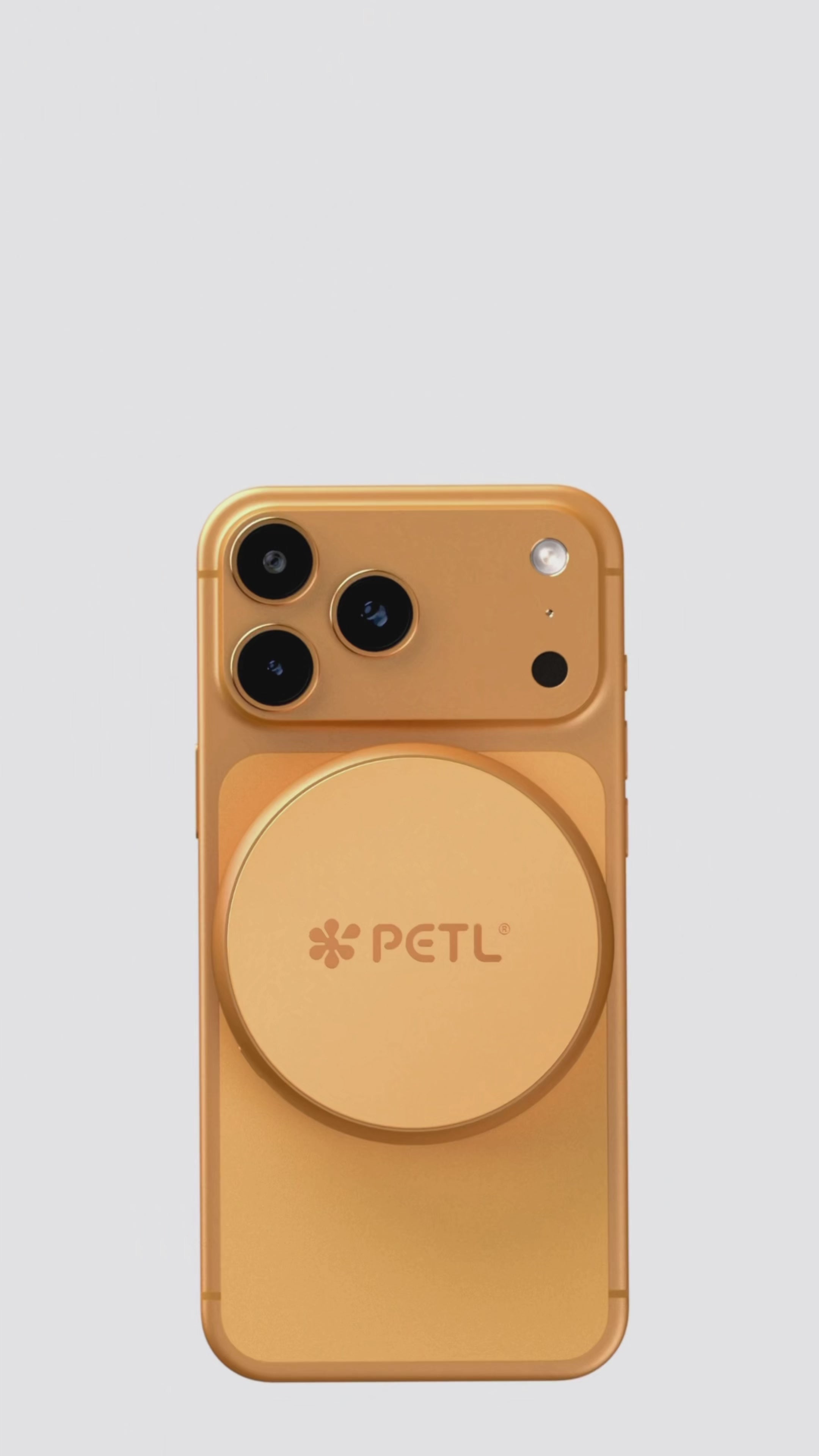 Load video: PETL Plus cosmic orange hero product launch video demos product design.